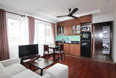 01 bedroom apartment with natural for rent in Tay Ho area, Hanoi 